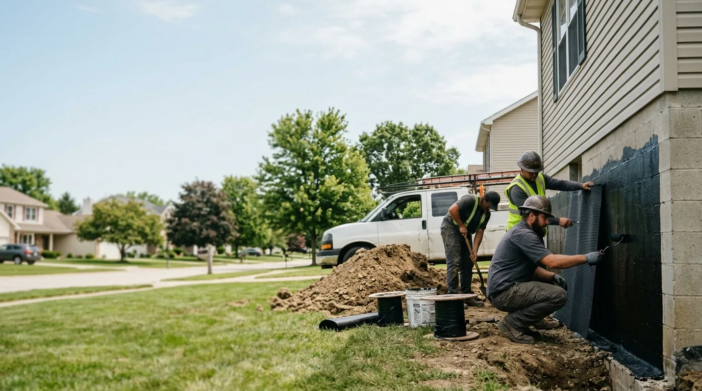 Basement Waterproofing in Des Moines, IA near me